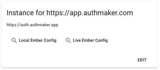 Example Authmaker Instance